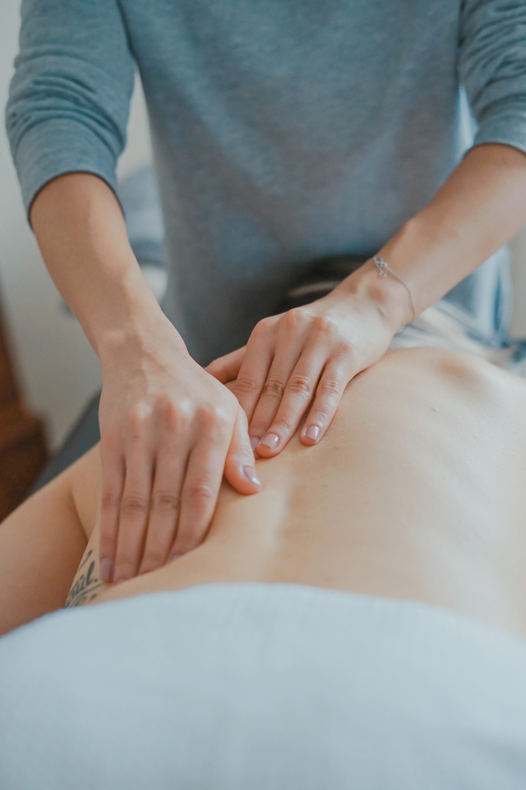Therapeutic massage session